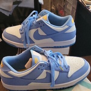 Nike Light Blue and White Sneakers